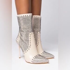 AZALEA WANG HIT IT FROM THE BACK STILETTO HEEL BOOTIE